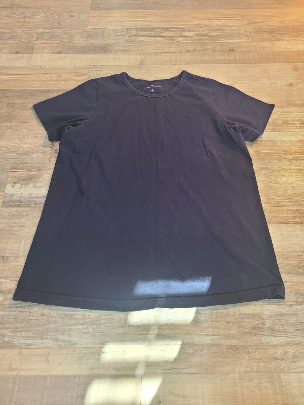 Woman within medium women's navy blue tee